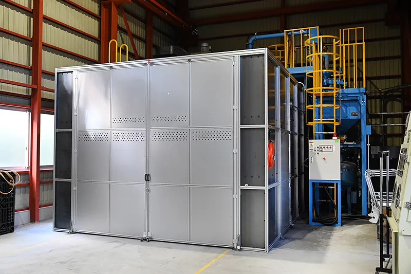 ブラスト加工の単品対応力